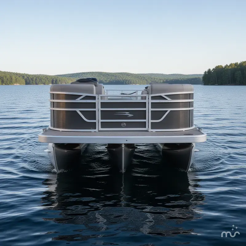 Slide: The Image of Bennington 22 SS - Fishing - Tritoon 2025 - 1