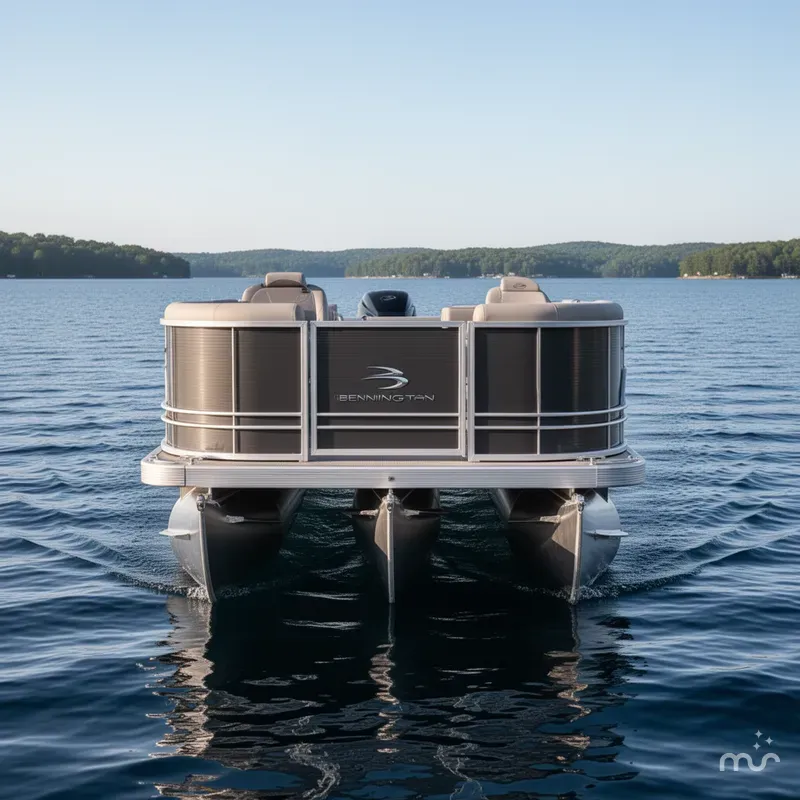 Slide: The Image of Bennington 22 SS - Fishing - Tritoon 2025 - 2