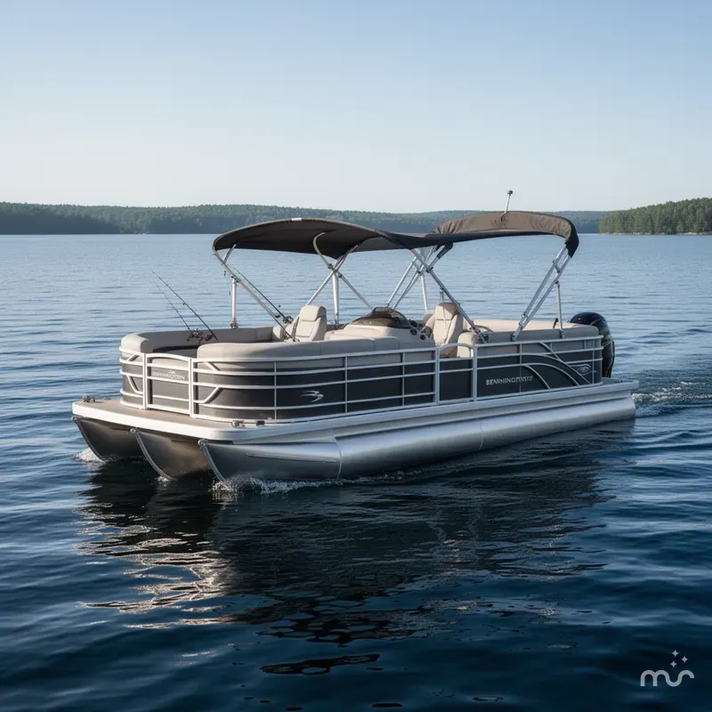Slide: The Image of Bennington 22 SF - Fishing - Tritoon 2025 - 0