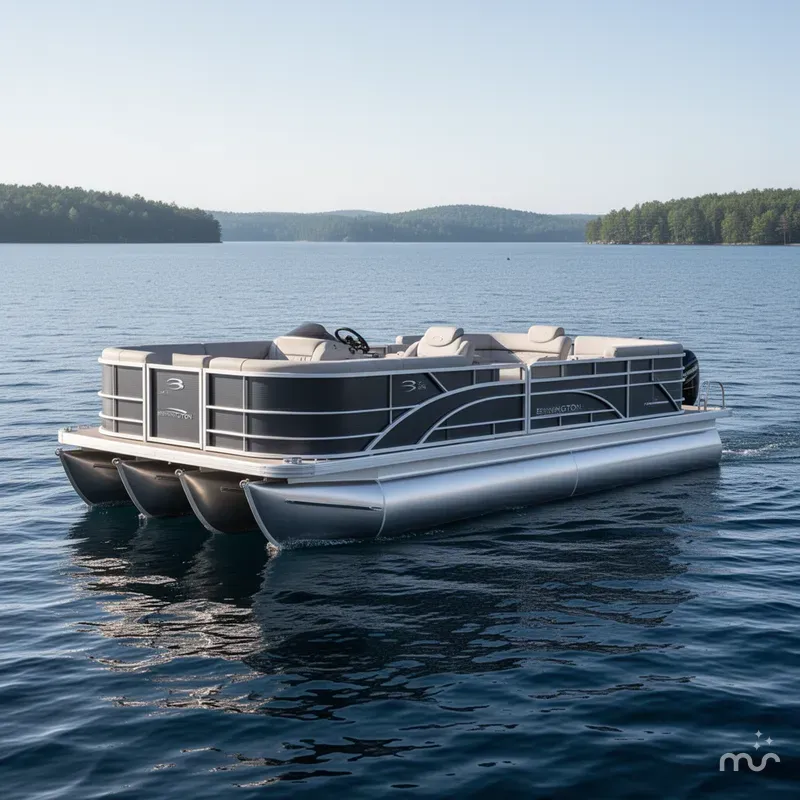 Slide: The Image of Bennington 22 SS - Fishing - Tritoon 2025 - 0