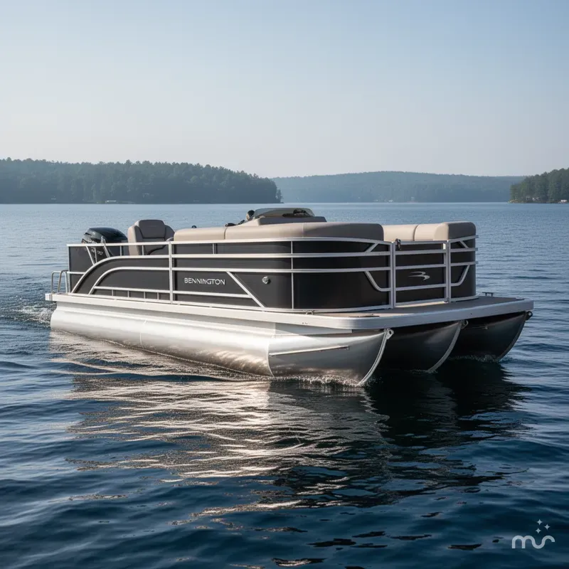 Slide: The Image of Bennington 22 SS - Fishing - Tritoon 2025 - 0