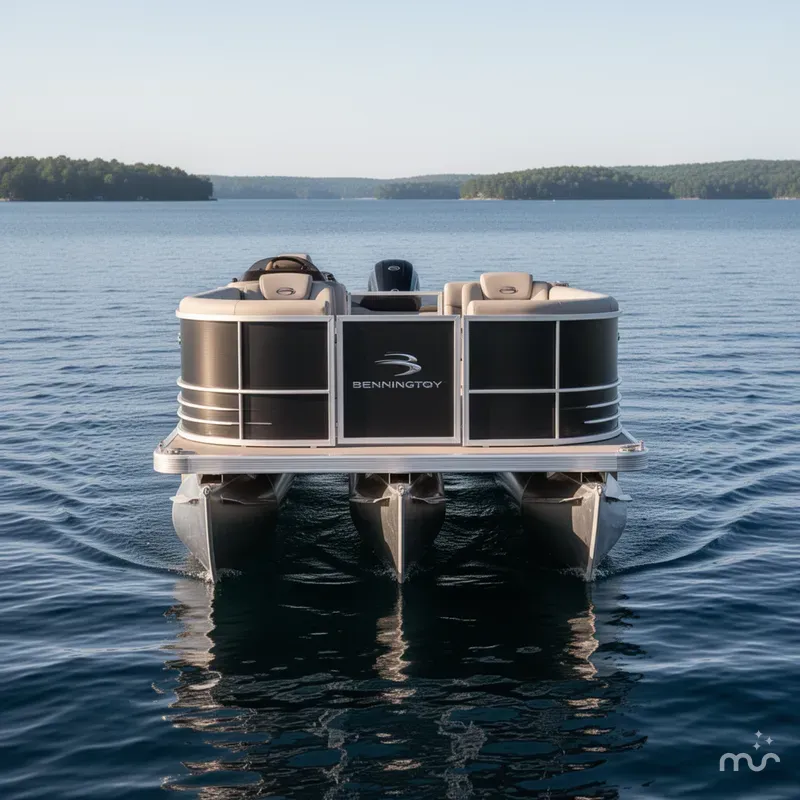 Slide: The Image of Bennington 22 SS - Fishing - Tritoon 2025 - 2