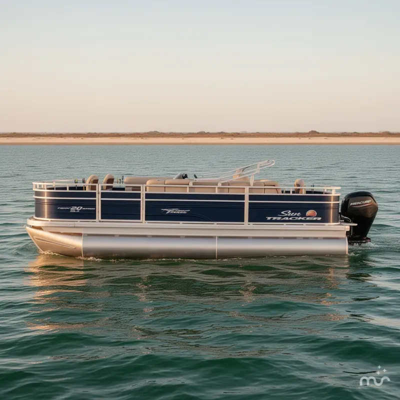 Slide: The Image of Sun Tracker Fishin' Barge 20 DLX 2024 - 1