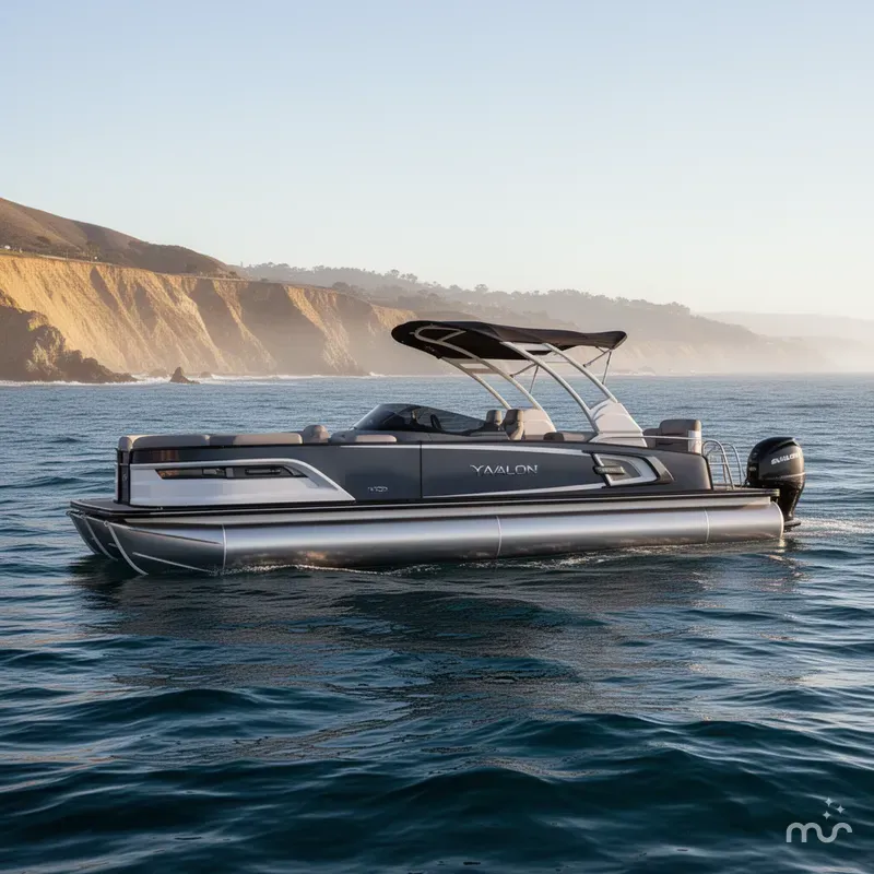 Slide: The Image of Avalon Excalibur LTD Quad Lounge Windshield 2024 - 1