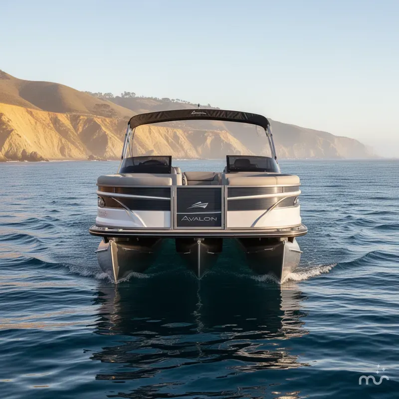 Slide: The Image of Avalon Excalibur LTD Quad Lounge Windshield 2024 - 2