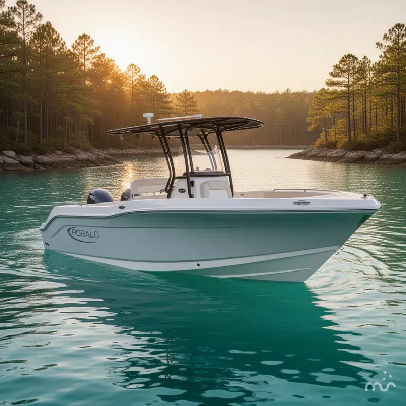 Slide: The Image of Robalo R200 Center Console 2025 - 2