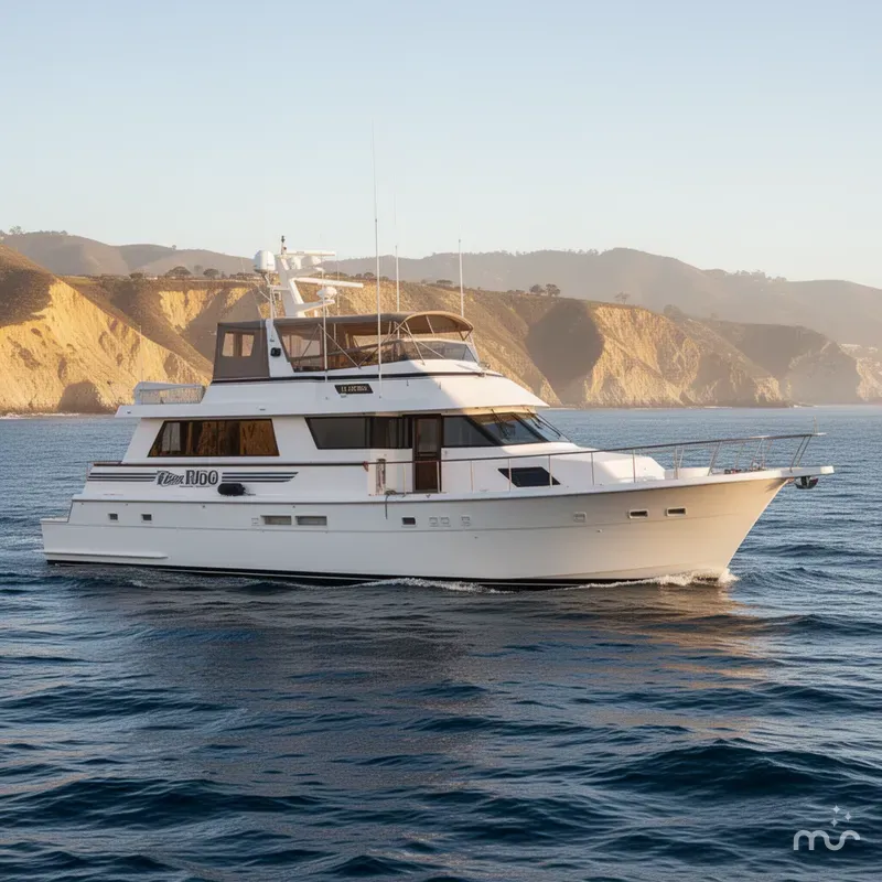 Slide: The Image of Hatteras 70 Cockpit Motor Yacht 1989 - 0