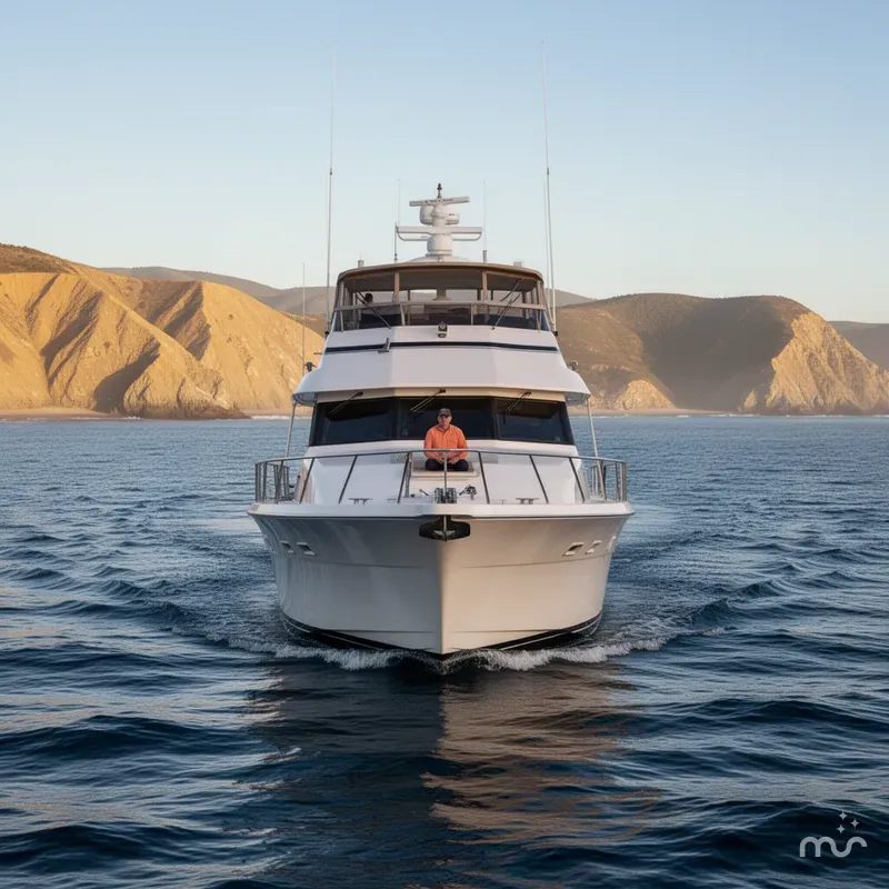 Slide: The Image of Hatteras 70 Cockpit Motor Yacht 1989 - 2