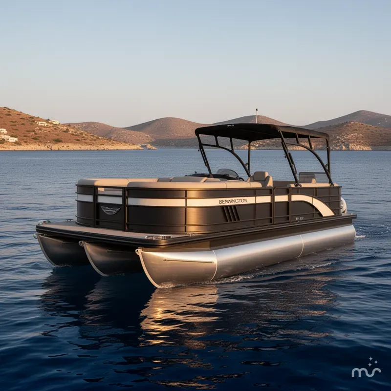 Slide: The Image of Bennington L Top Deck 26 LSRTD Tritoon 2025 - 2