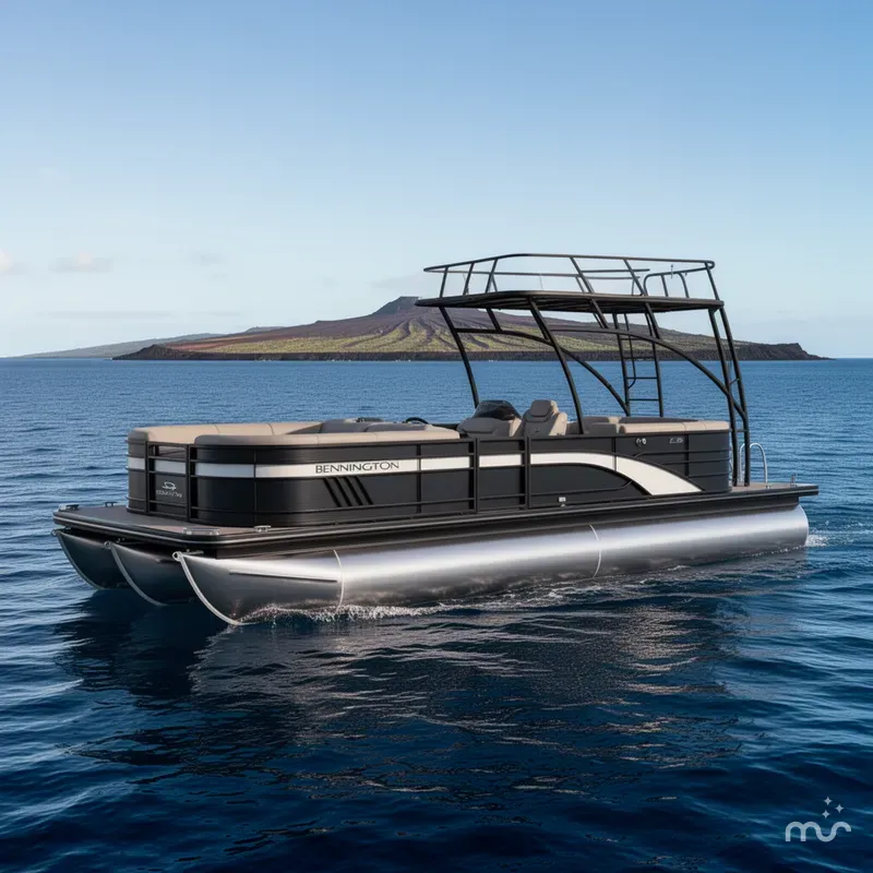 Slide: The Image of Bennington L Top Deck 26 LSRTD Tritoon 2025 - 2