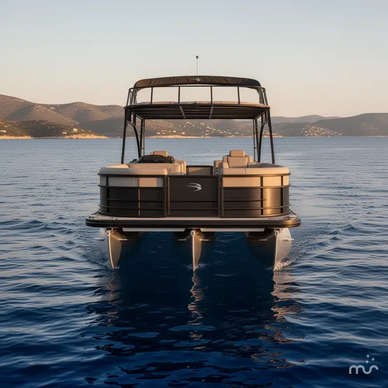 Slide: The Image of Bennington L Top Deck 26 LSRTD Tritoon 2025 - 1
