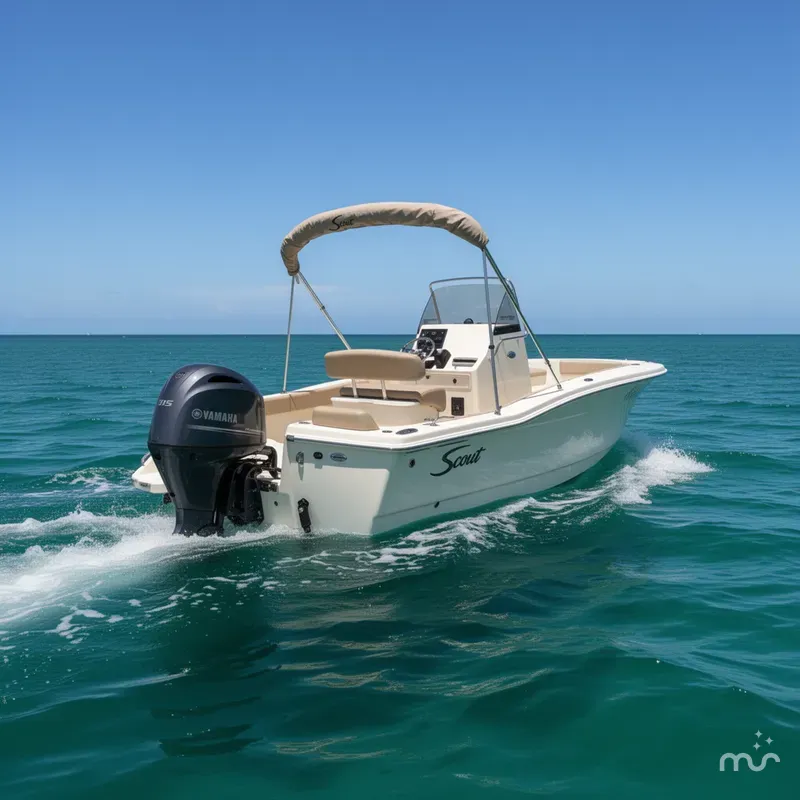 Slide: The Image of Scout 195 Sportfish 2024 - 2