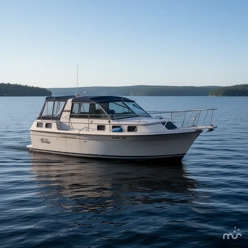 Slide: The Image of Carver 2807 Riviera Aft Cabin 1984 - 0