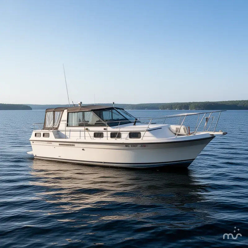 Slide: The Image of Carver 2807 Riviera Aft Cabin 1984 - 2