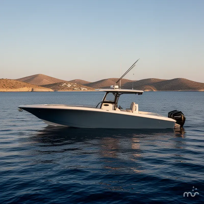 Slide: The Image of Fountain 38 Center Console 2020 - 2