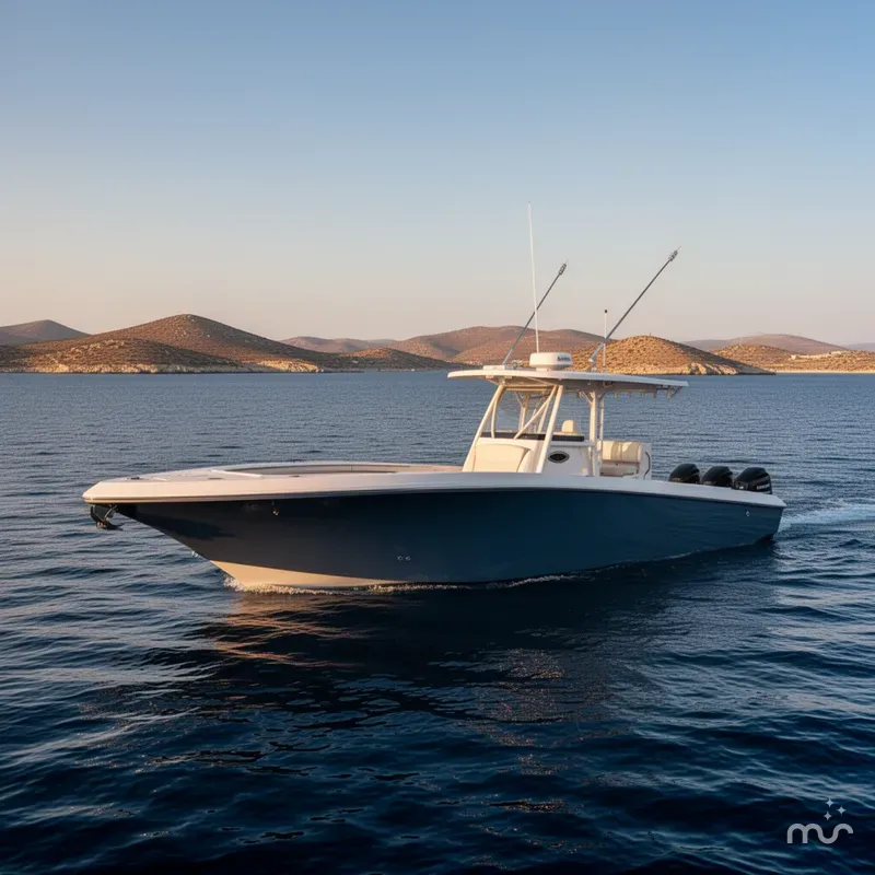 Slide: The Image of Fountain 38 Center Console 2020 - 4