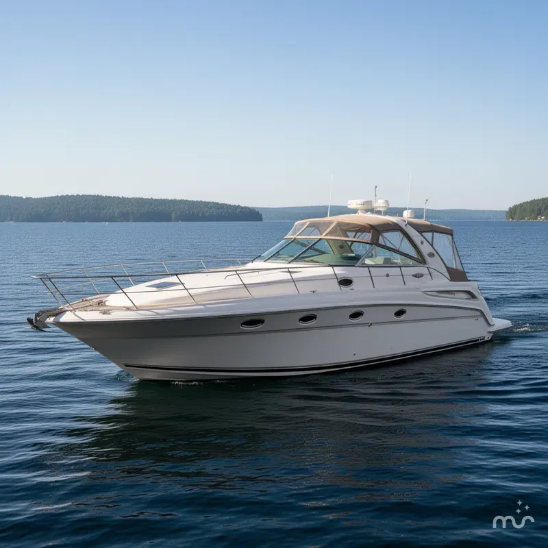 Slide: The Image of Sea Ray 410 Sundancer 2001 - 0