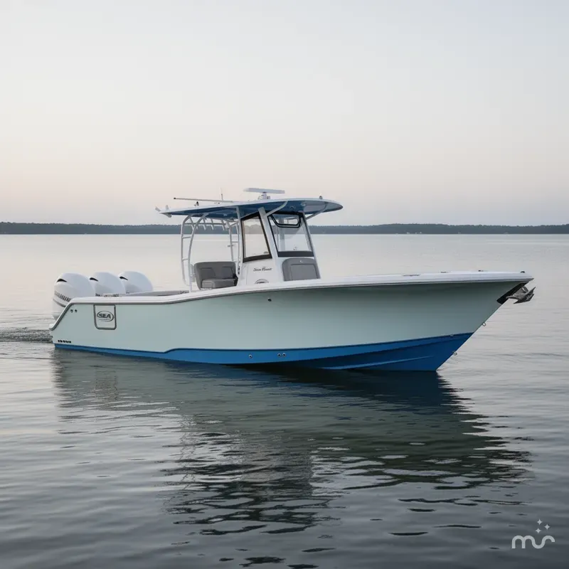 Slide: The Image of Sea Hunt Gamefish 28 Coffin Box 2025 - 0