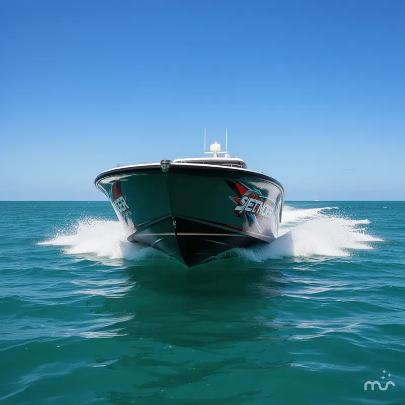 Slide: The Image of Spencer Yachts JET BOAT 2018 - 3