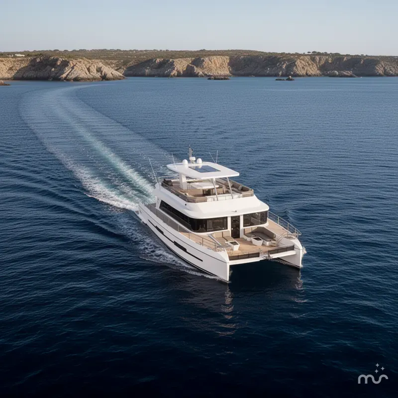 Slide: The Image of Catamaran Diamond Yachts EF56 2026 - 4
