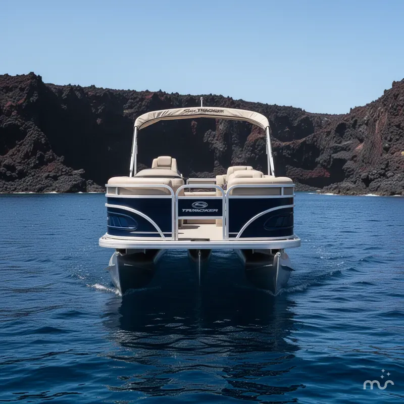 Slide: The Image of Sun Tracker Fishin' Barge 20 DLX 2024 - 1