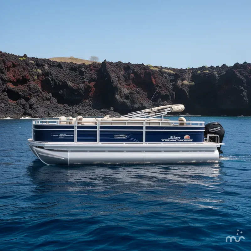Slide: The Image of Sun Tracker Fishin' Barge 20 DLX 2024 - 2