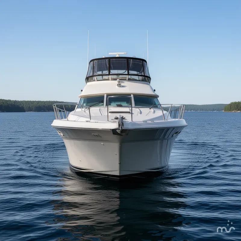 Slide: The Image of Sea Ray 450 Express Bridge 2001 - 1