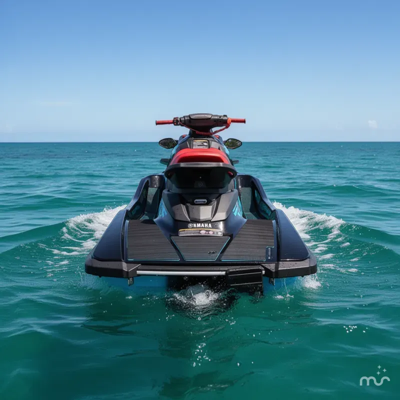 Slide: The Image of Yamaha EX SPORT-BLACK/CYAN 2024 - 3