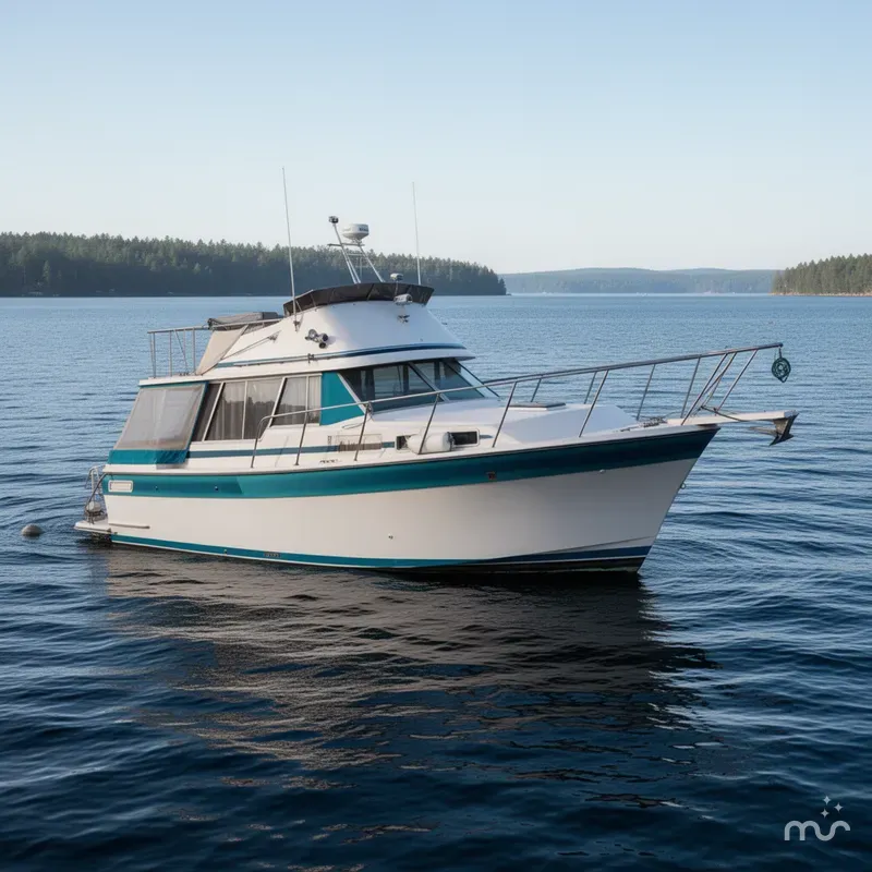 Slide: The Image of Bayliner 3260 Motor Yacht 1984 - 2
