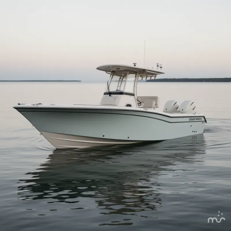 Slide: The Image of Grady-White Fisherman 257 2025 - 1