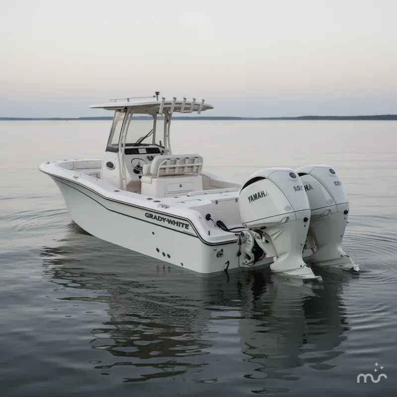 Slide: The Image of Grady-White Fisherman 257 2025 - 2