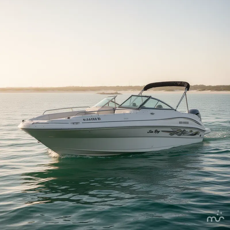 Slide: The Image of Sea Ray 210 Sundeck 1999 - 2