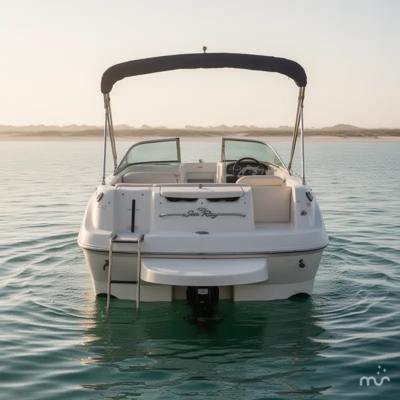 Slide: The Image of Sea Ray 210 Sundeck 1999 - 3