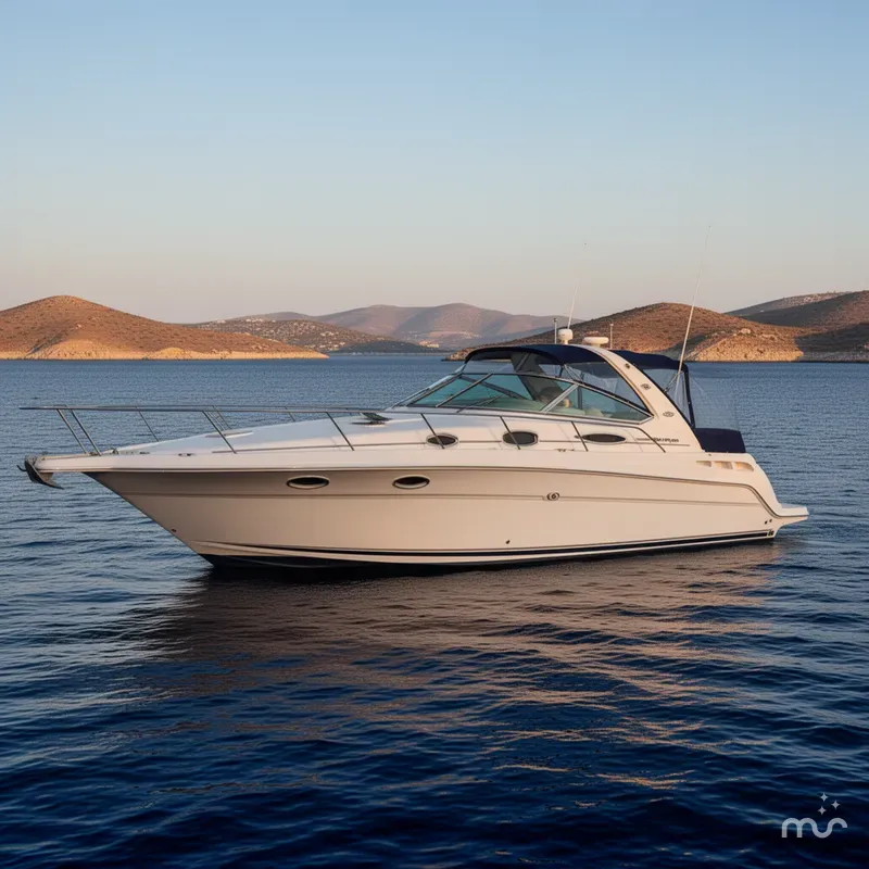 Slide: The Image of Sea Ray Sundancer 330 1996 - 2