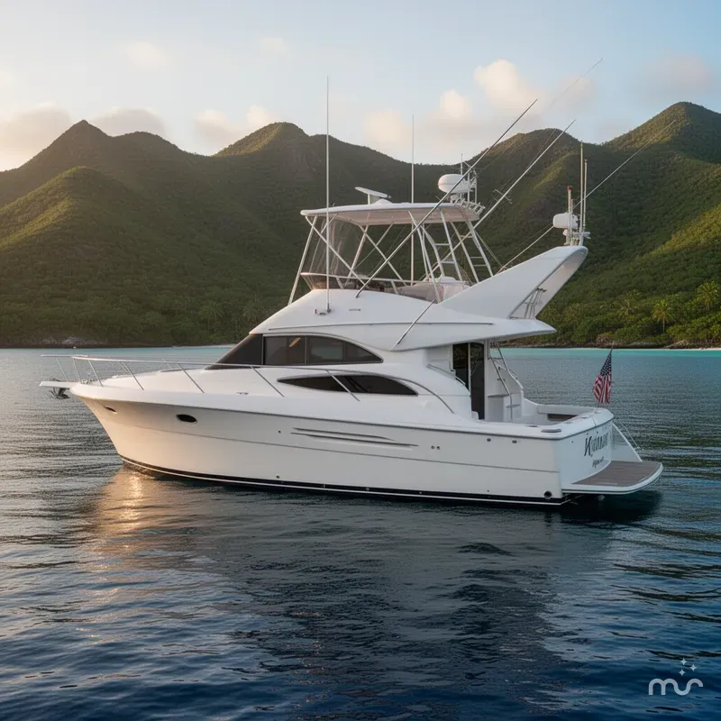 Slide: The Image of Viking 45 Flybridge Sport Cruiser 2001 - 0
