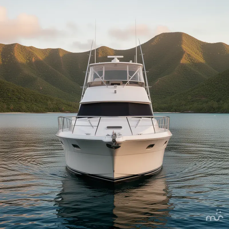 Slide: The Image of Viking 45 Flybridge Sport Cruiser 2001 - 1