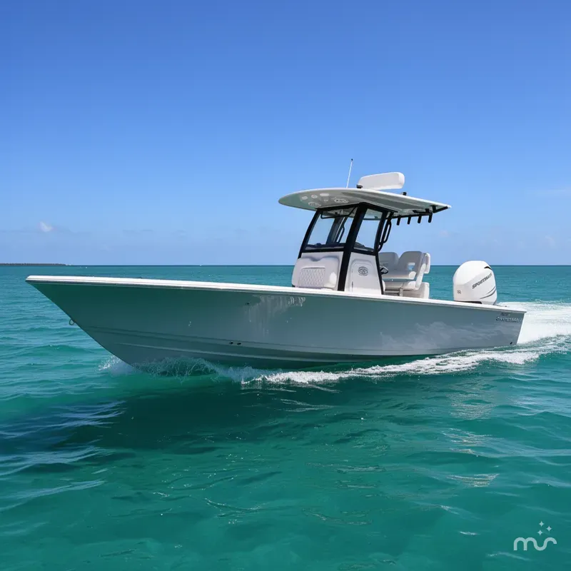 Slide: The Image of Sportsman Masters 267OE Bay Boat 2024 - 0