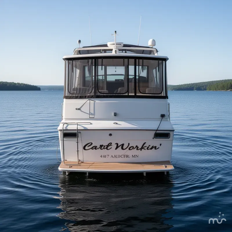 Slide: The Image of Carver 4207 Aft Cabin Motoryacht 1988 - 2