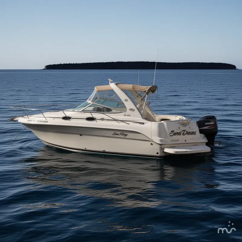 Slide: The Image of Sea Ray 245 Weekender 2000 - 2