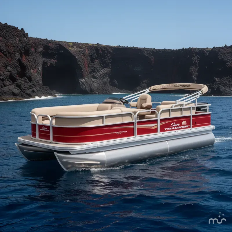 The Image of Sun Tracker Party Barge 18 DLX 2024 - 0