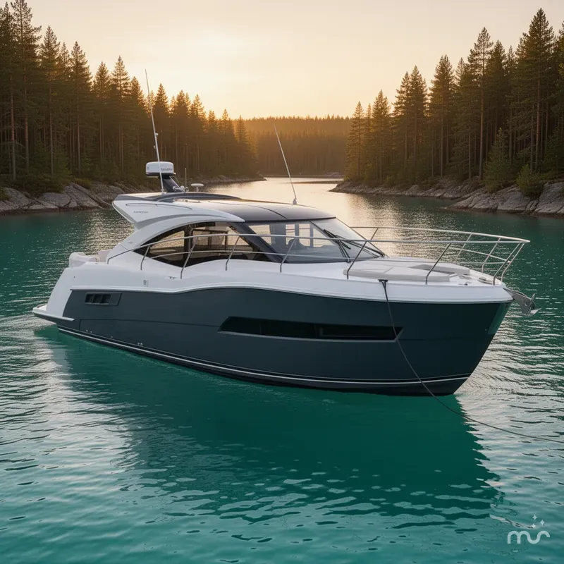 Slide: The Image of Carver Yachts C37 Coupe 2020 - 2