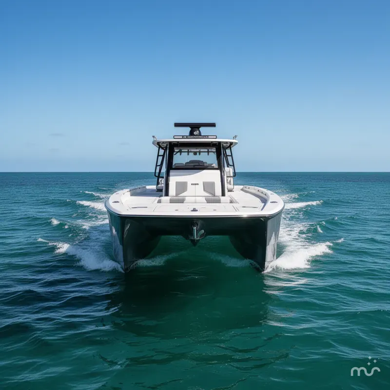 Slide: The Image of Invincible 40 Catamaran 2022 - 1
