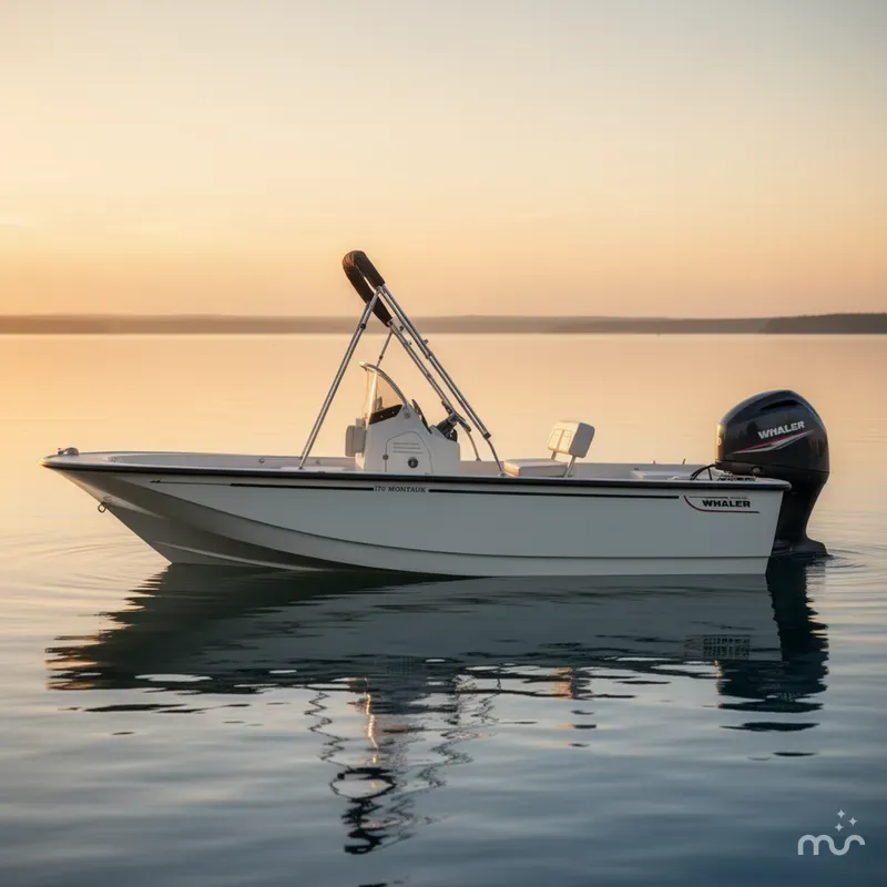 Slide: The Image of Boston Whaler 170 Montauk 2024 - 2