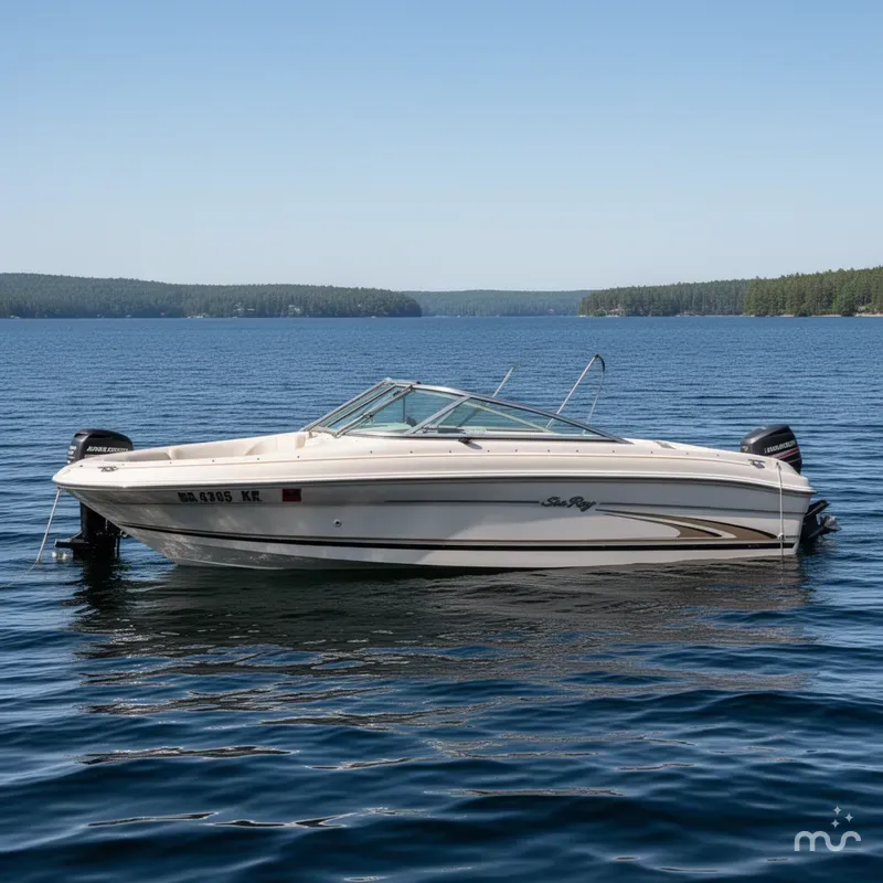 Slide: The Image of Sea Ray 185 Bow Rider 2000 - 3