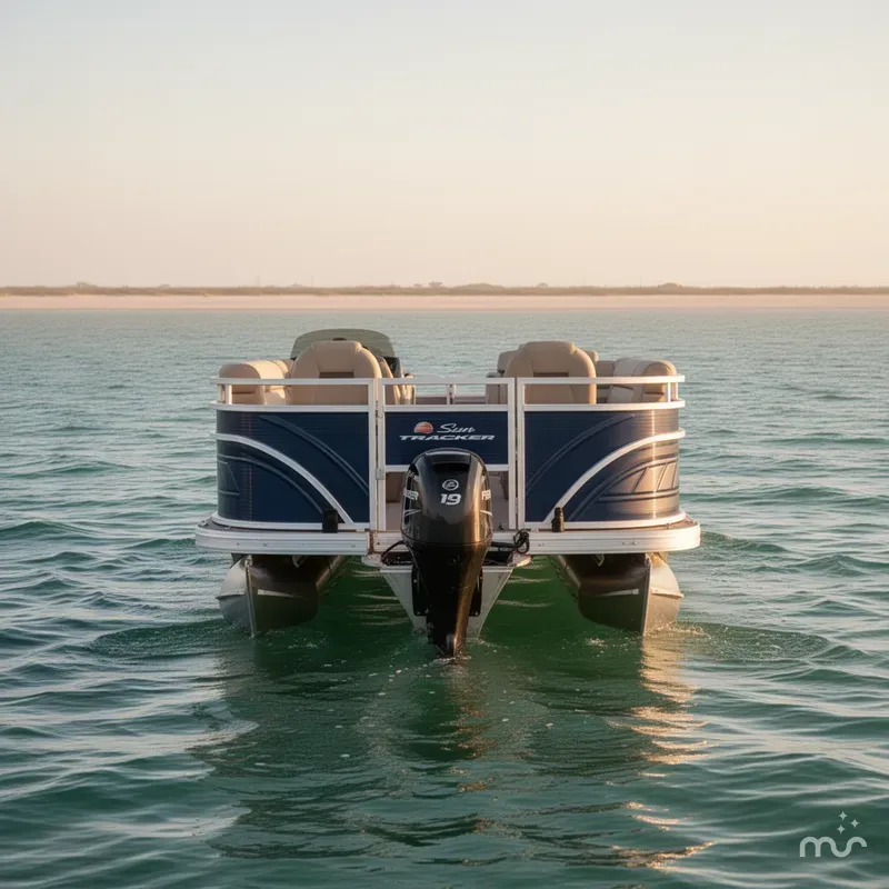 Slide: The Image of Sun Tracker Fishin' Barge 20 DLX 2024 - 2