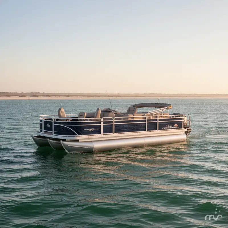 Slide: The Image of Sun Tracker Fishin' Barge 20 DLX 2024 - 3