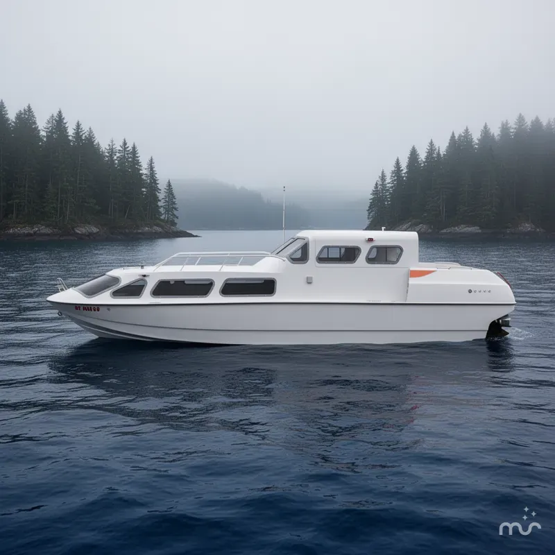Slide: The Image of Hallett 1996 Hallett Party Cruiser Gull Wing 300 1996 - 2
