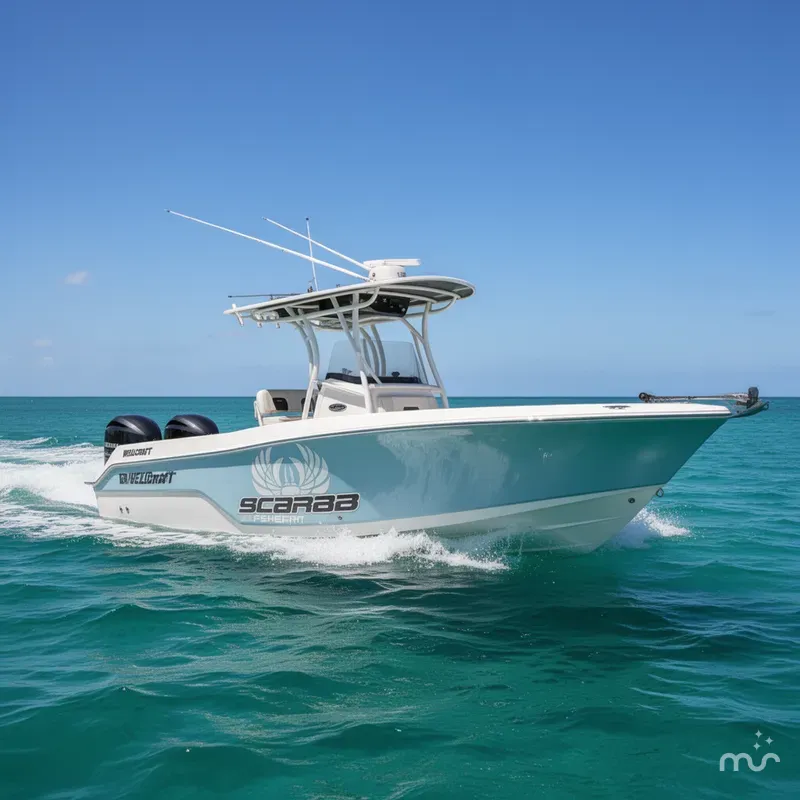 Slide: The Image of Wellcraft 222 Fisherman 2023 - 1