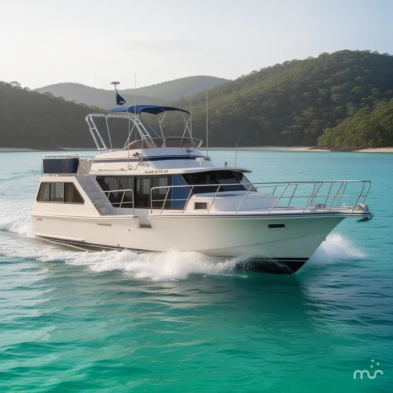 Slide: The Image of Bluewater 42 Coastal Cruiser 1985 - 2