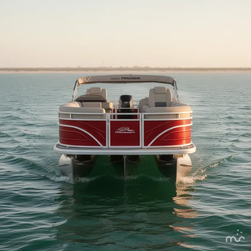 Slide: The Image of Sun Tracker Party Barge 20 DLX 2024 - 2